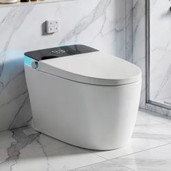 Smart Toilet w/ Bidet – Modern, Heated Seat, Brand New