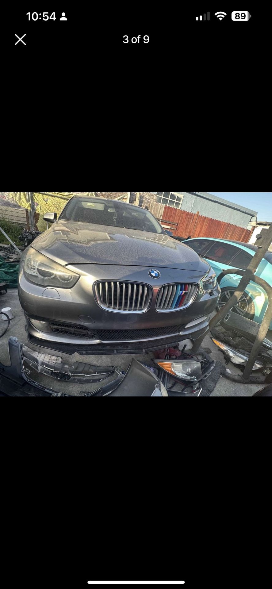 Bmw 550i Gt 2010 Parting Out Parts Available