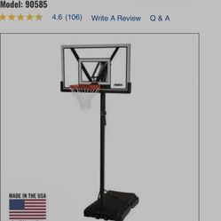 Basketball Rim And Goal 