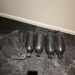 Boat fenders bumpers plus air pump