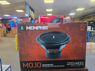 Memphis MOJO 15” Subwoofer – 2200W RMS 🔊