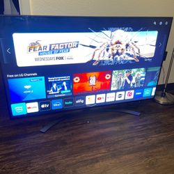 55”LG NANO CELL 4K 2160p UHD Smart HDR Model 55SM9000PUA