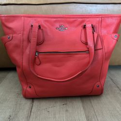 Coach Mickie Satchel In Grain Leather (COACH F34040)