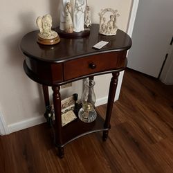 Wall Tables/end Tables Cherry Oak