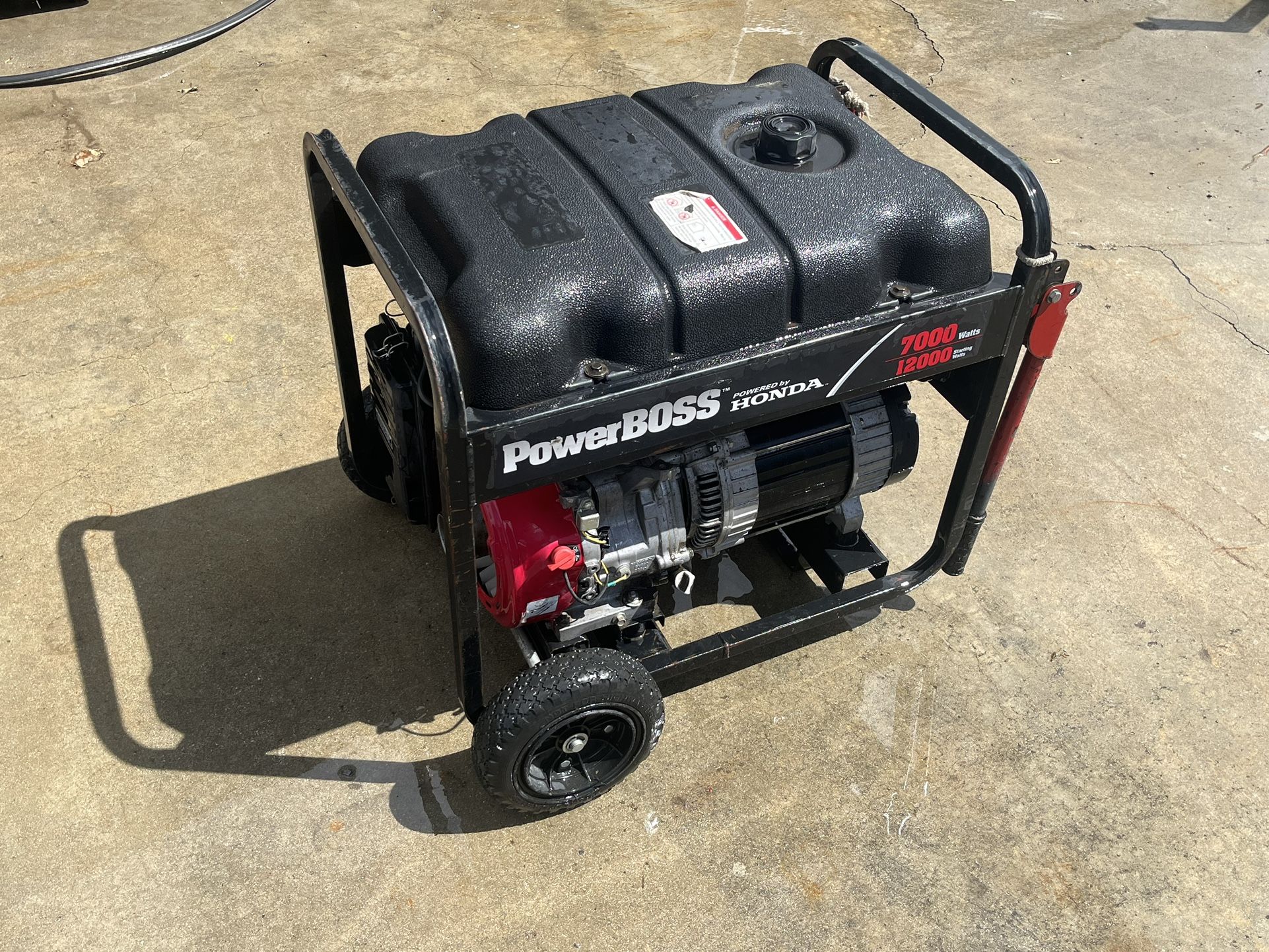 PowerBoss POWERED by HONDA 7000 watts
