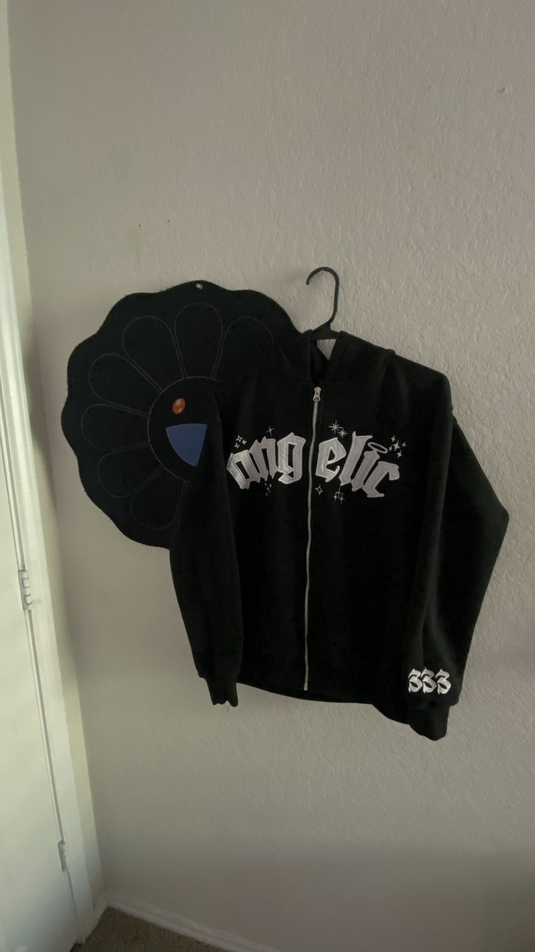 Black Authentic “Angelic Motion” Hoodie