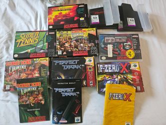 EMPTY BOXES  (VIDEO GAME LOT)