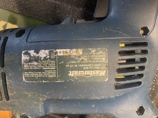 FROM DAD'S ESTATE, MASTERCRAFT ROTOHAMMER DRILL WITH DEPTH GAUGE/HANDLE