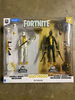 Jazwares Fortnite Legendary Series Double Agent Wildcard 2 Figures 6in Ages 8+