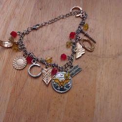 Wonder Woman Charm Bracelet