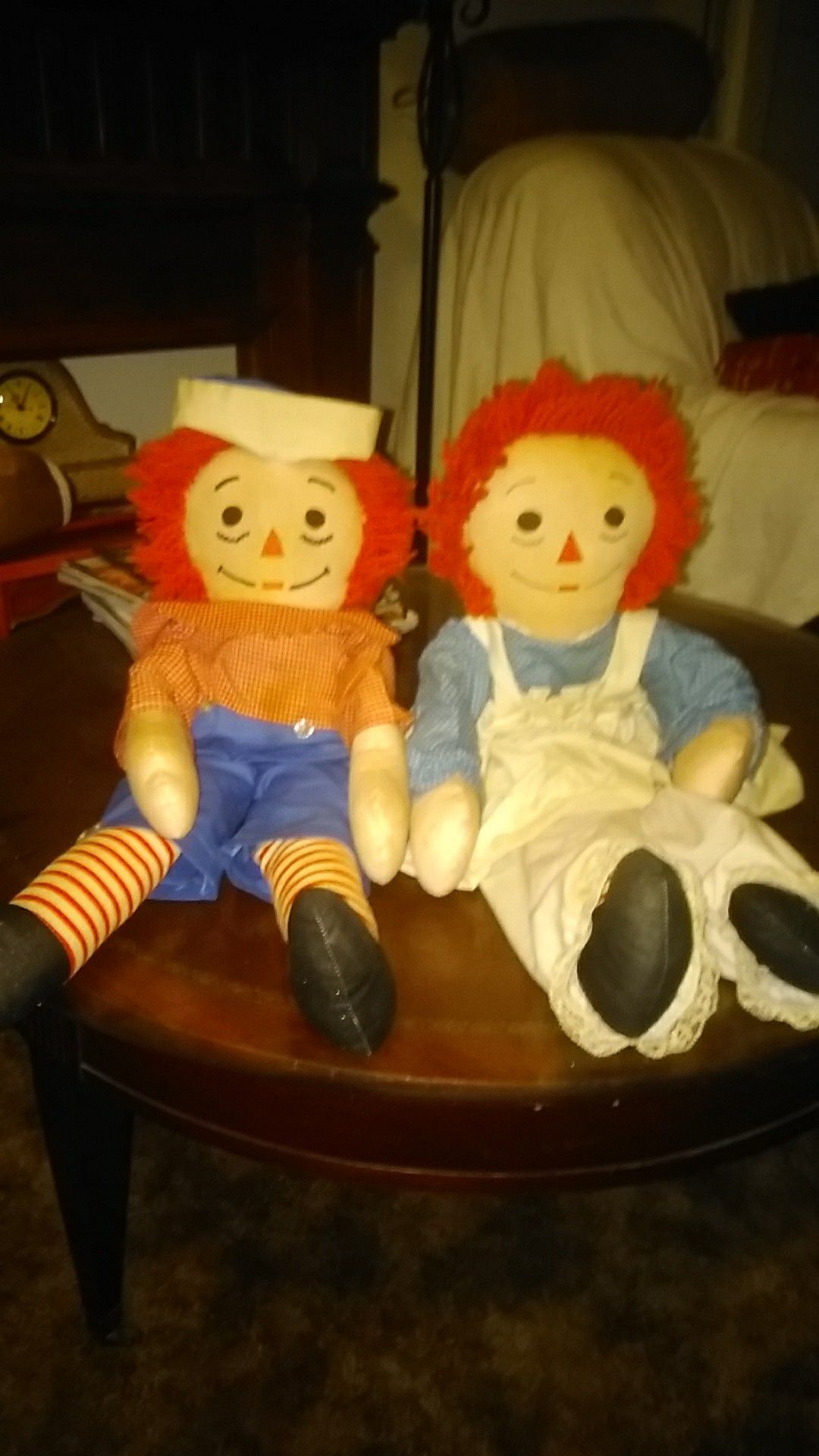 Raggedy Ann and Andy make offer