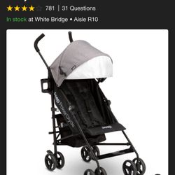 Jeep Power Glyde Stroller