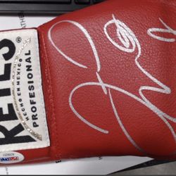 Floyd Mayweather PSA DNA Gloves 