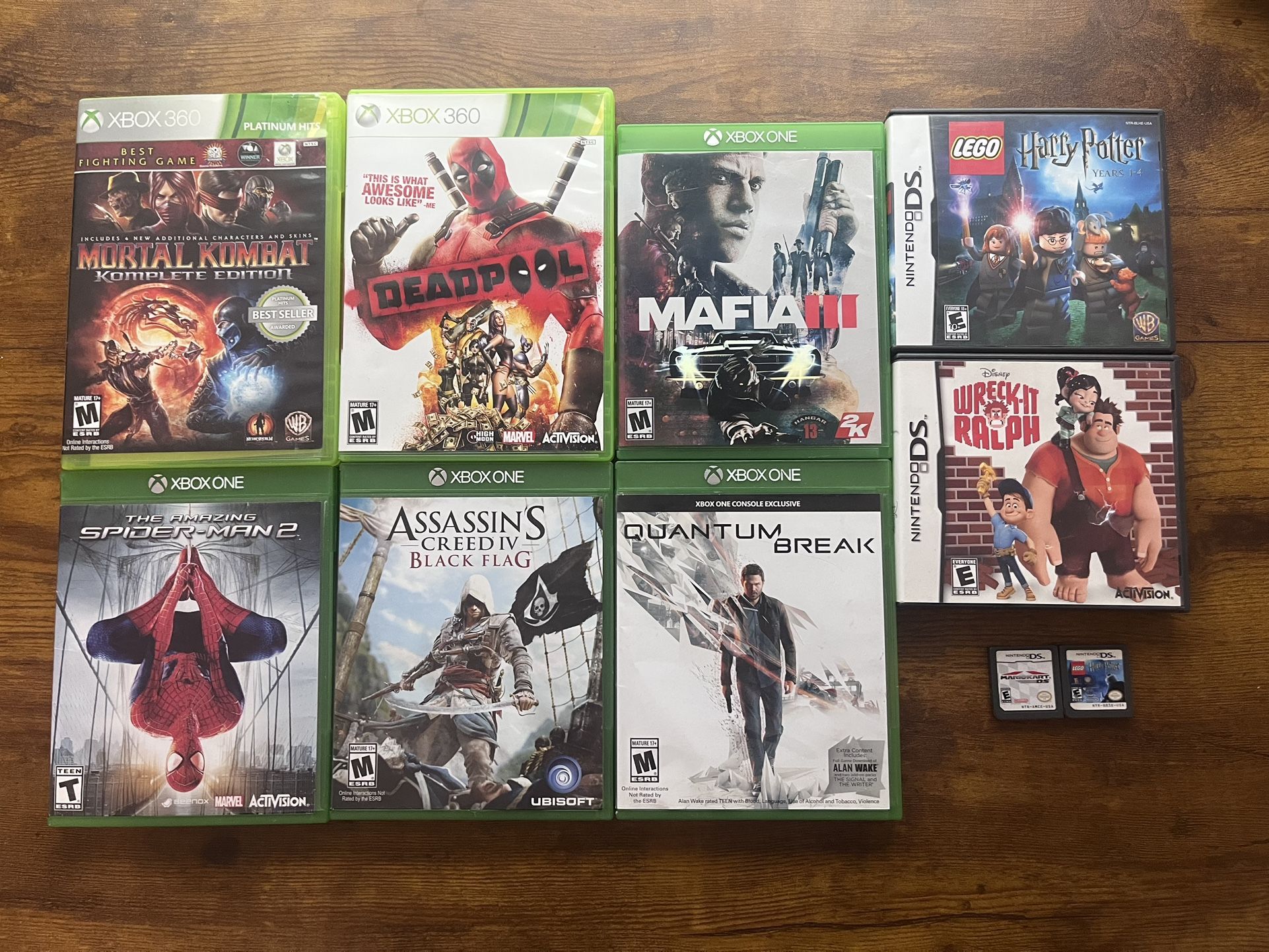 Game Lot (READ DESCRIPTION)