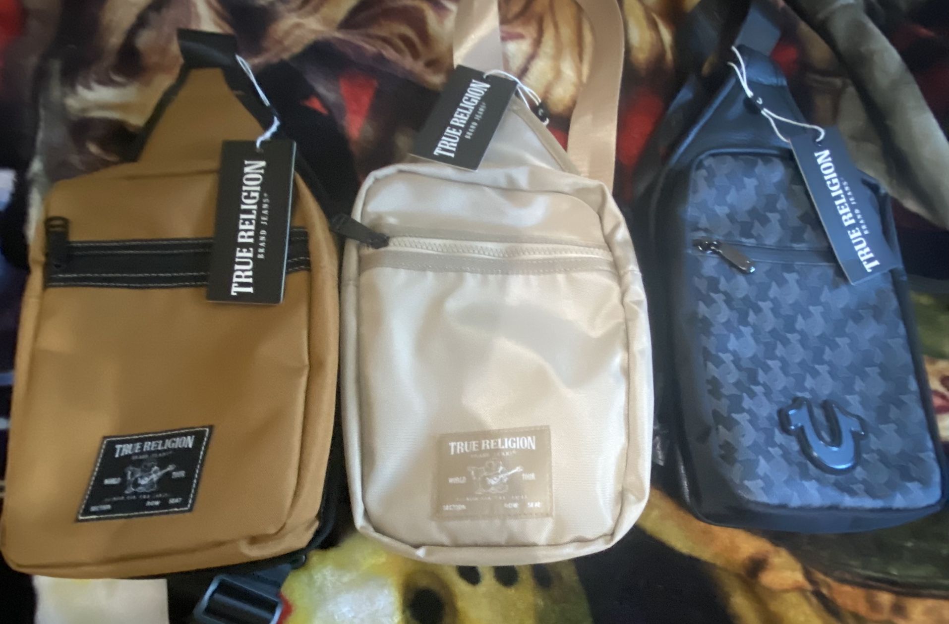 Brand New True Religion Cross Body Bags 45$ Each