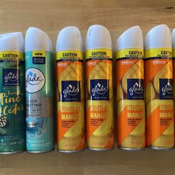 Glade air freshener spray 2 for $1