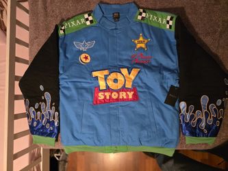 New With Tags Disney Toy Story Racing Jacket Pixar Large