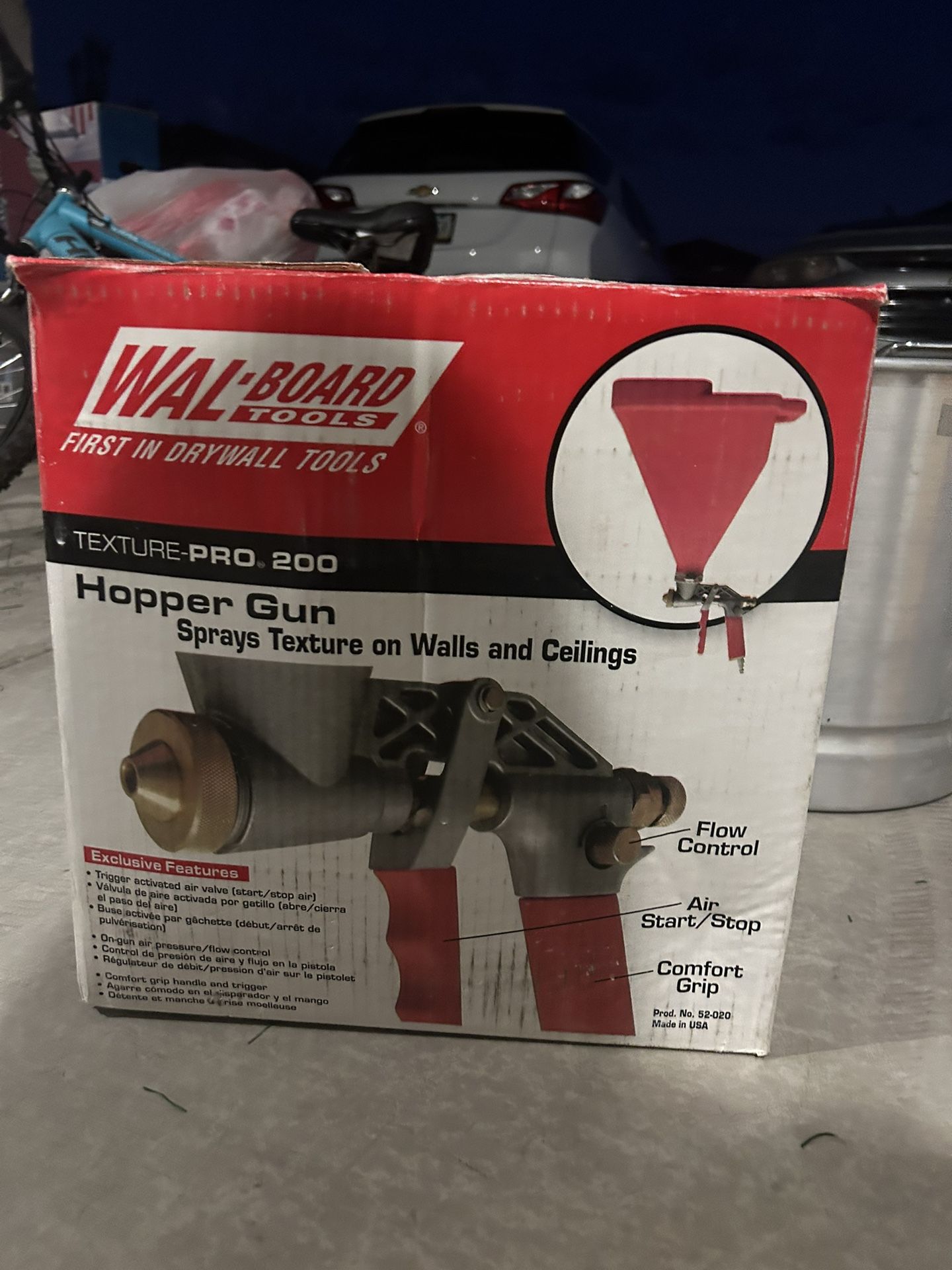 Hopper gun