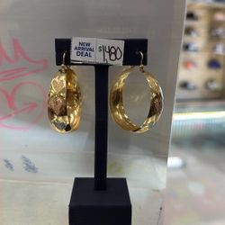 Bangle Heart Earrings