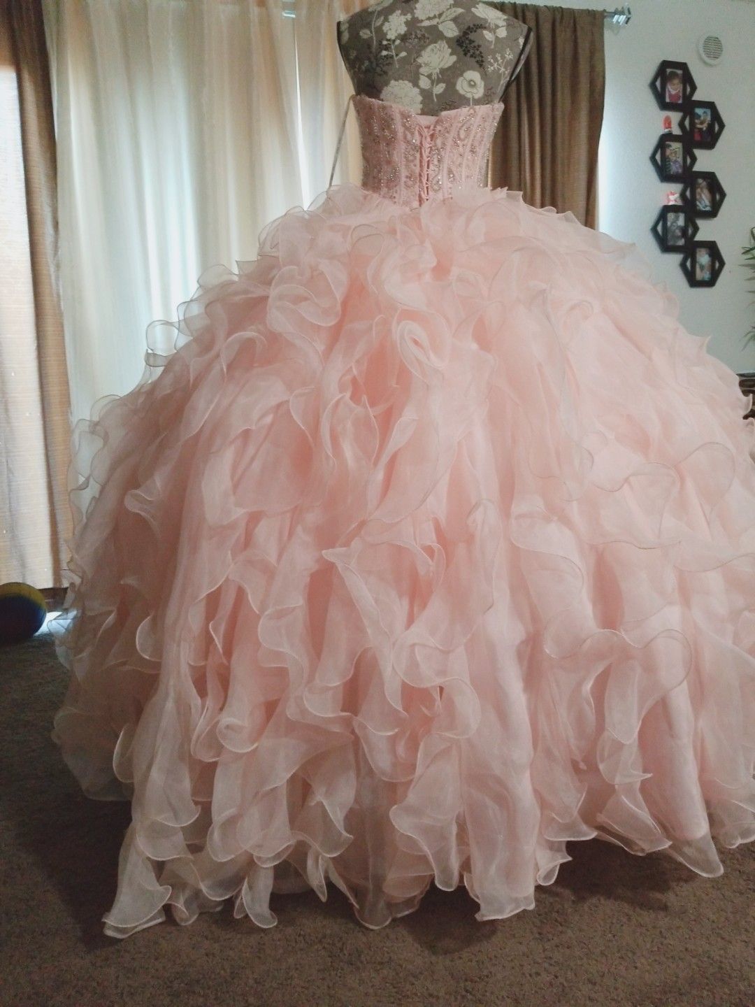 Quinceanera, sweet 16 or prom dress.