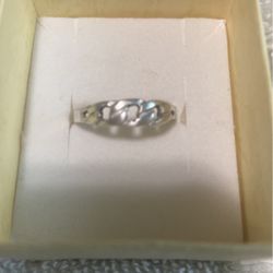 Anillo Plata De 925 Size8