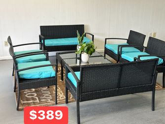 ‏New inbox patio set (we finance and deliver)($54 down,90 day no interest  payment plan)