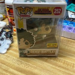 Deku (battle) Funko Pop Hot Topic Exclusive