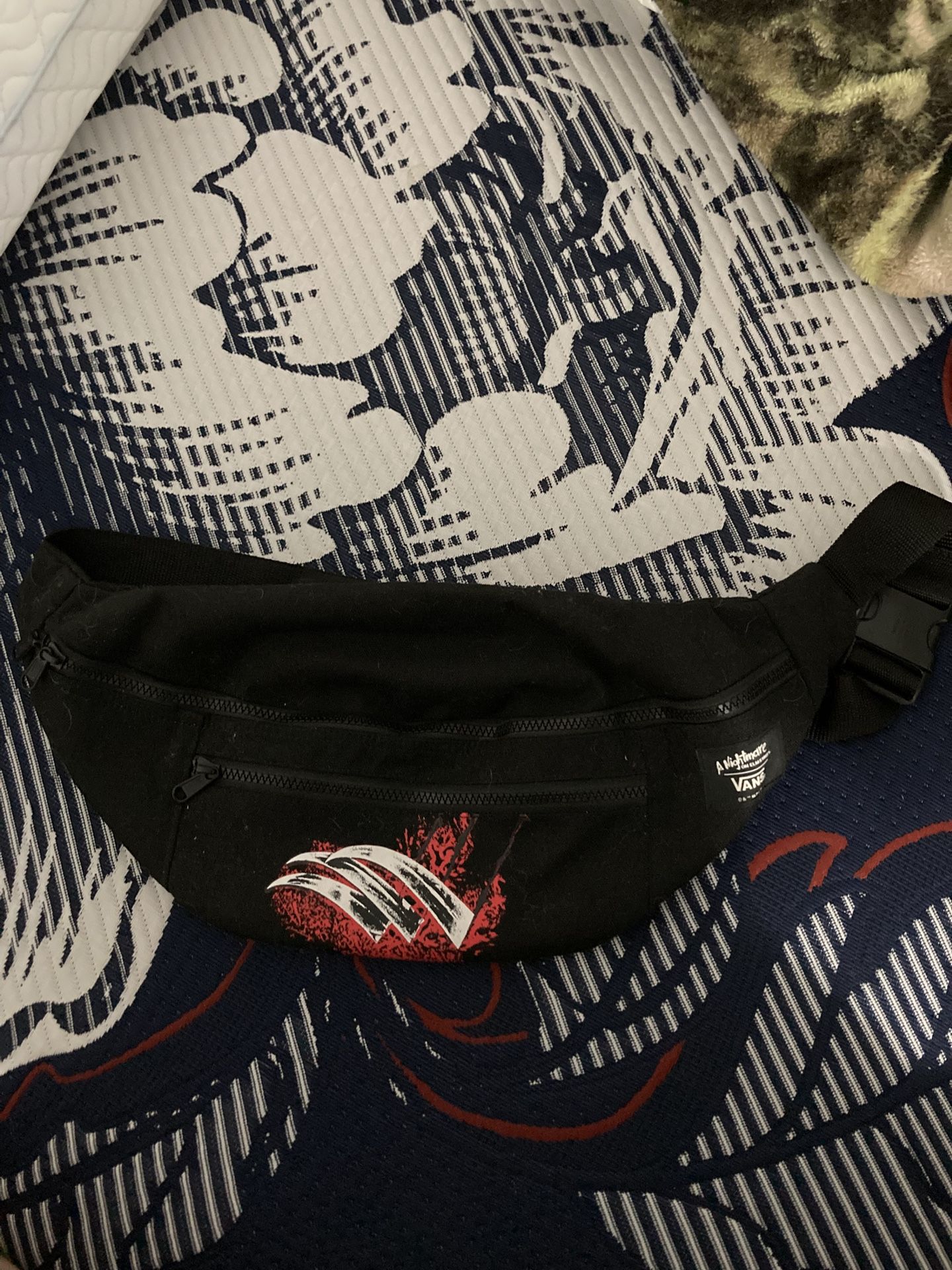 Nightmare On Elm Street Freddie Krueger Vans Cross Body Bag