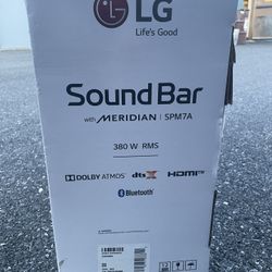 LG High Res Sound Bar
