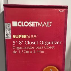 Colsetmaid 5’-8’ Closet Organizer 