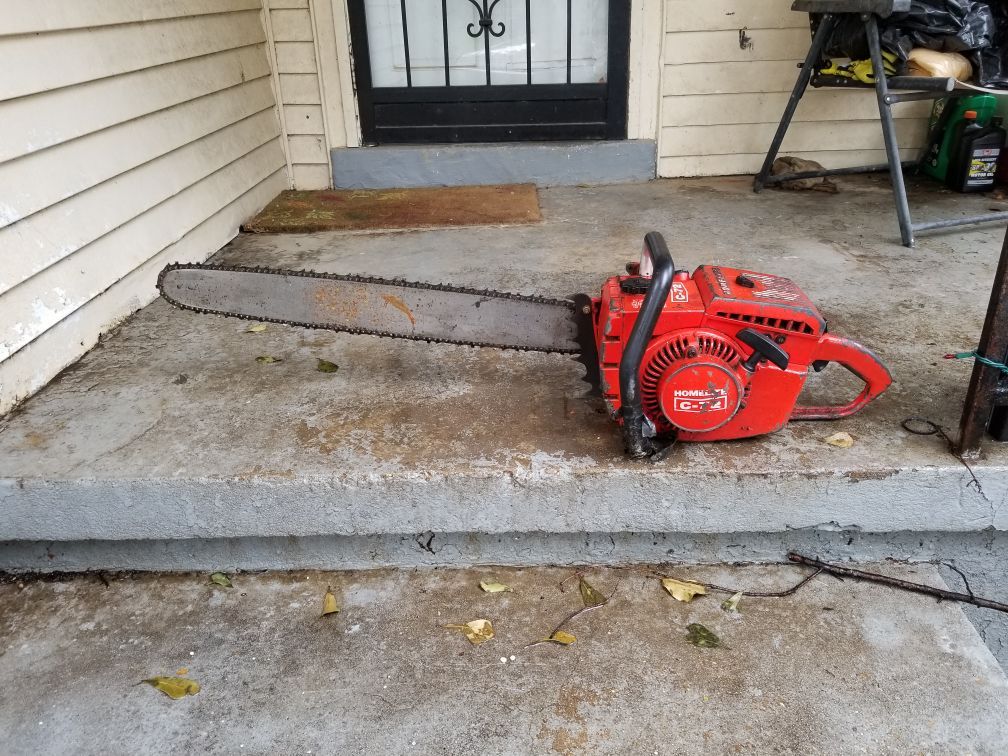 Homelite c72 chainsaw