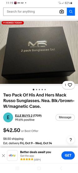 Mack Russo 2 pack sunglasses set