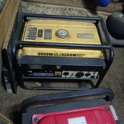 Champion Generator 4000w 3500w Running Watts
