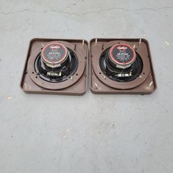 5.25" sony xs-r1344 Xplod speakers car audio with enclosures