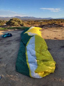 Ozone Speedster 24 Paraglider with harness