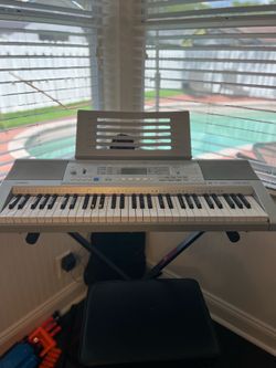 Casio keyboard piano