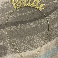 Wedding “Bride” Headband