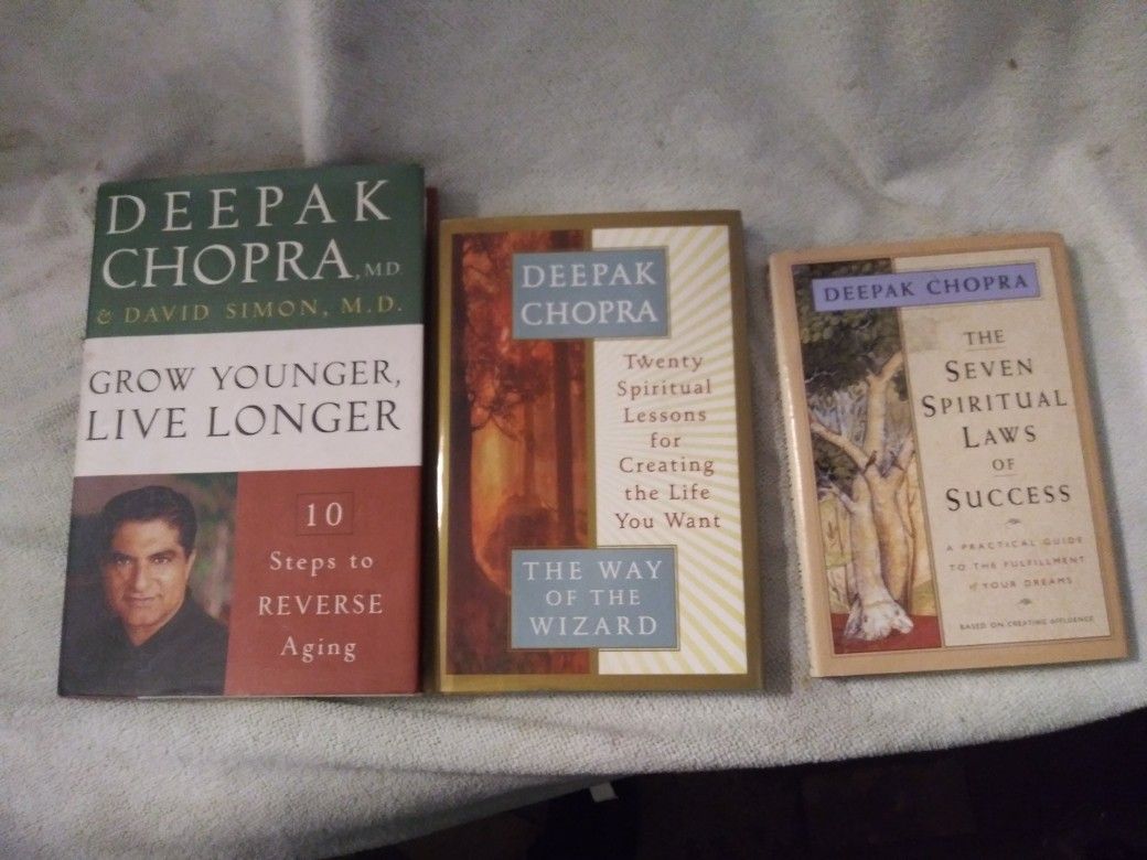Deepak chopra book lot