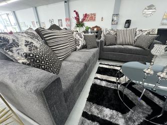 Custom Sofa And Loveseat