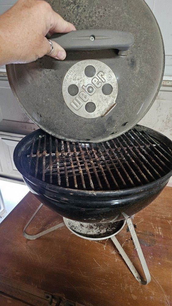 Mini Weber BBQ grill