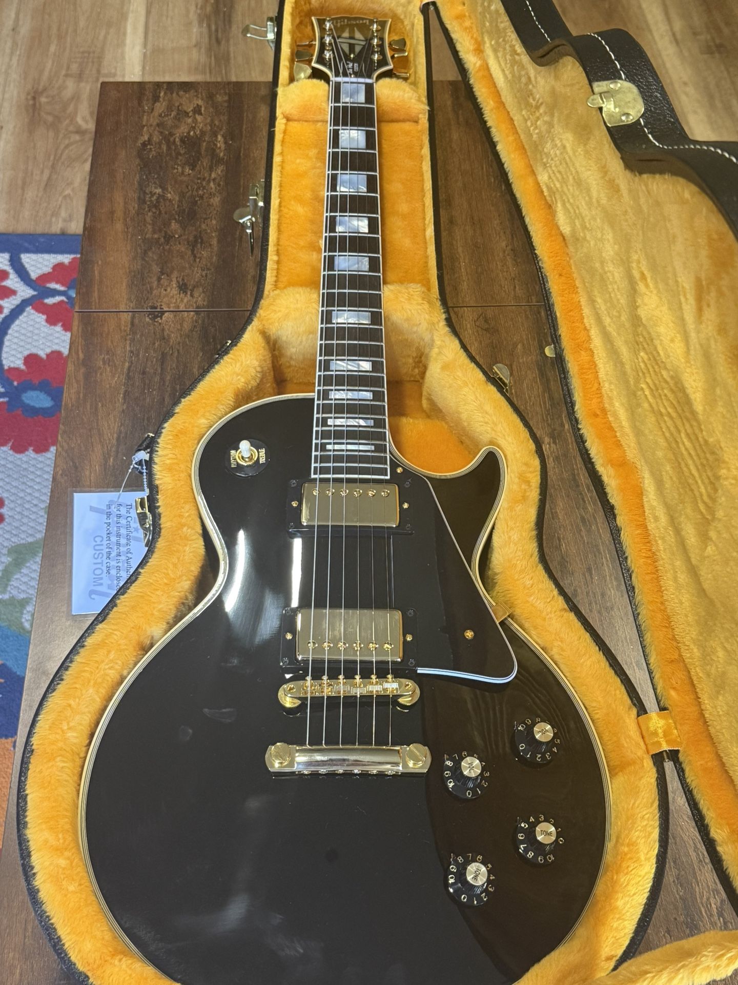 1968 Reissue Gibson Les Paul Custom *Black Beauty*