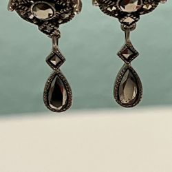 Fine 925 Dangle Earrings 