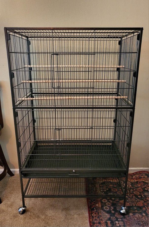 Large Bird Cage with wheels