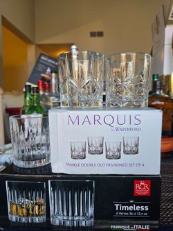 Scotch Whiskey Tumblers - Old Fashioned - Glass
