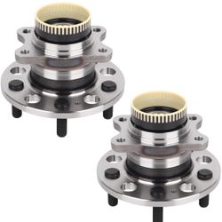 Open Box Pair 512437 Rear Wheel Hub and Bearing Assembly Compatible with Hyundai & Kia, Sonata 10-14/ Optima 11-15/ Sportage 11-16/ Tucson 10-15/ Azer