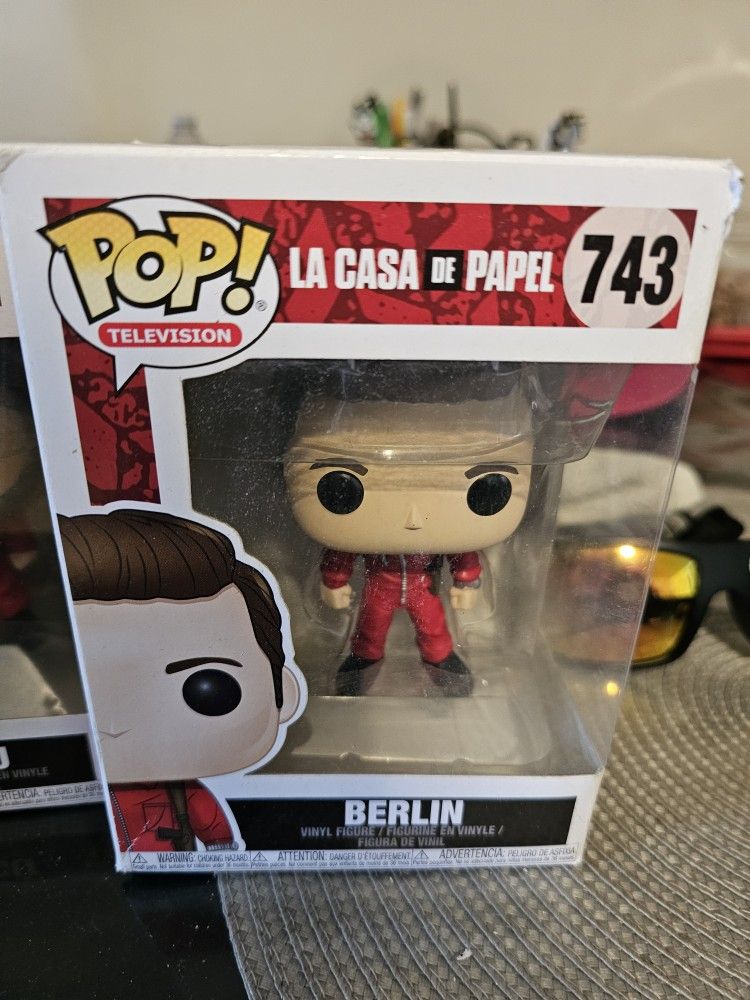 La Casa De Papel Funko Pops