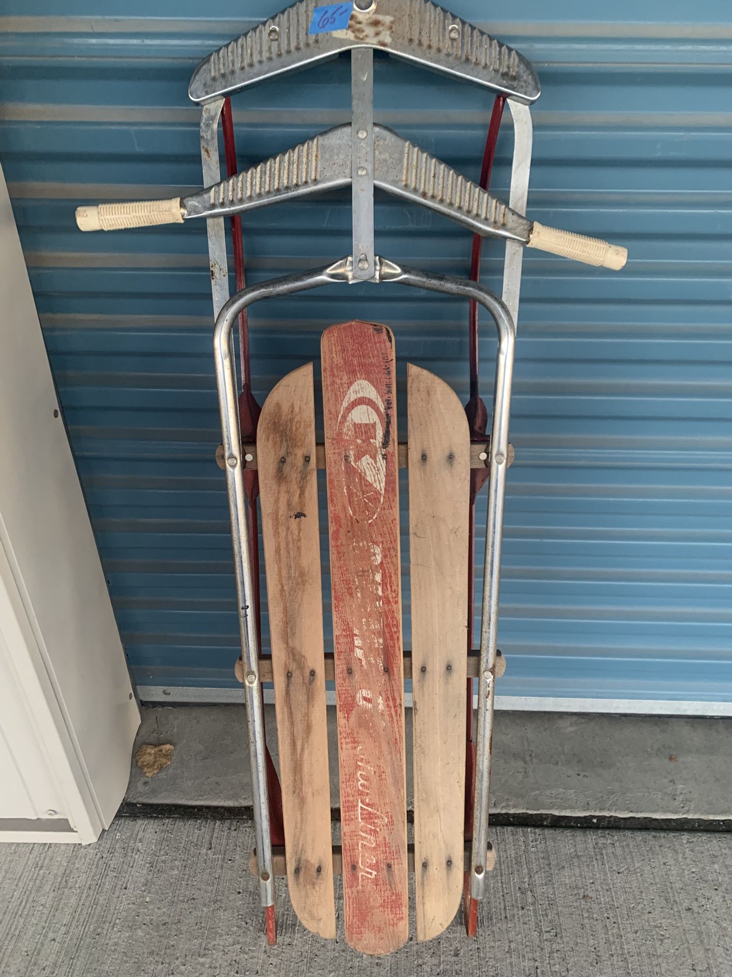 Vintage Snow Sled