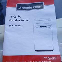 Magic Chef Portable Washer