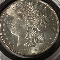 1921 Morgan Silver Dollar