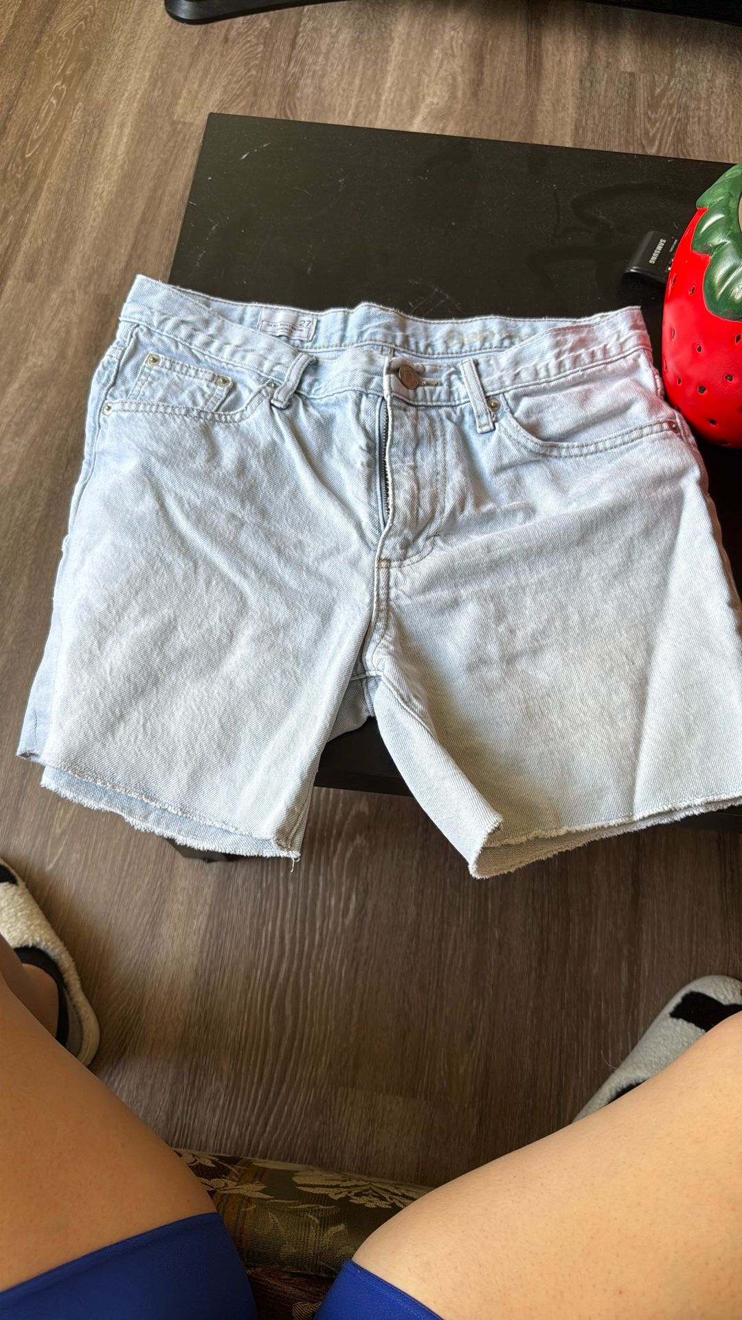 Sexy Boyfriend Shorts (light Wash)